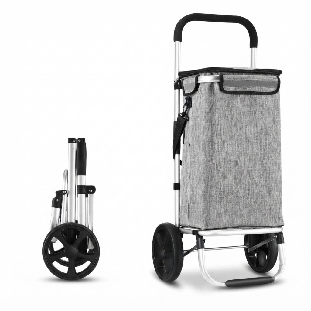 Foldable Shopping Trolley Lightweight Aluminium Cart