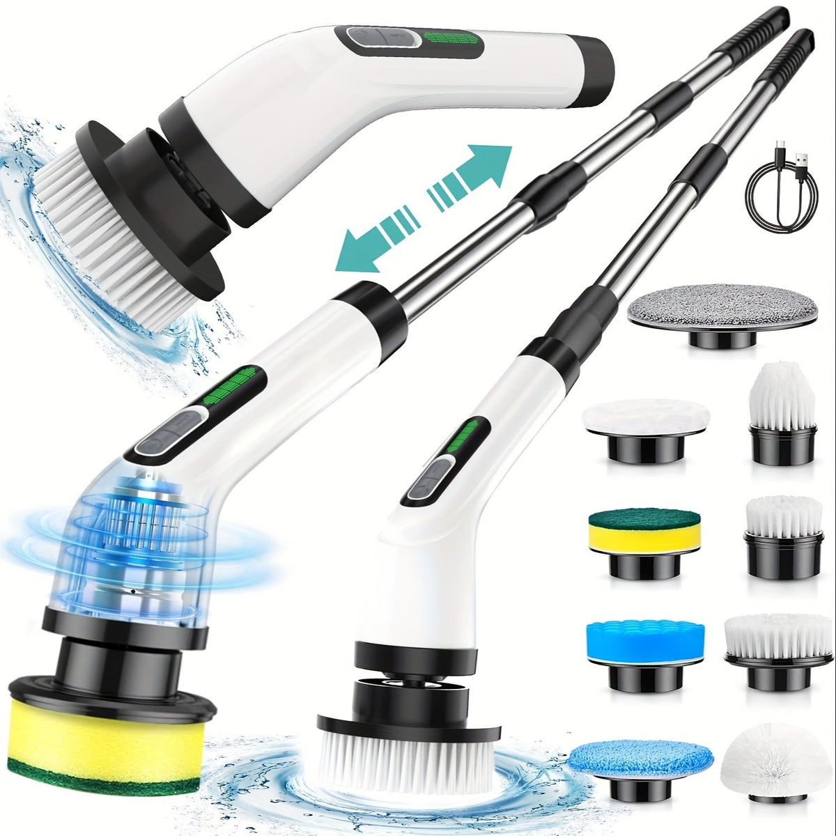 Cordless Spin Scrubber
