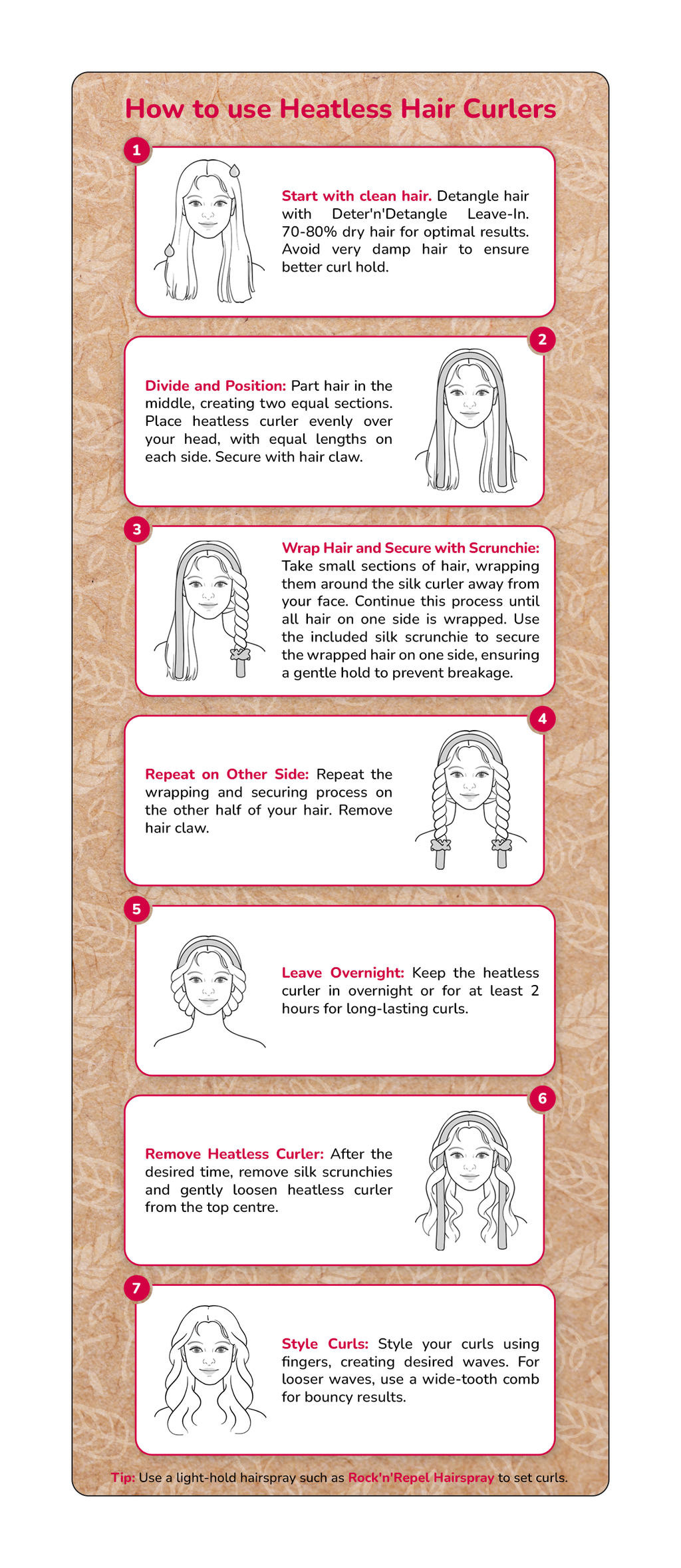 Curl Power™ Kids Heatless Hair Curler Set