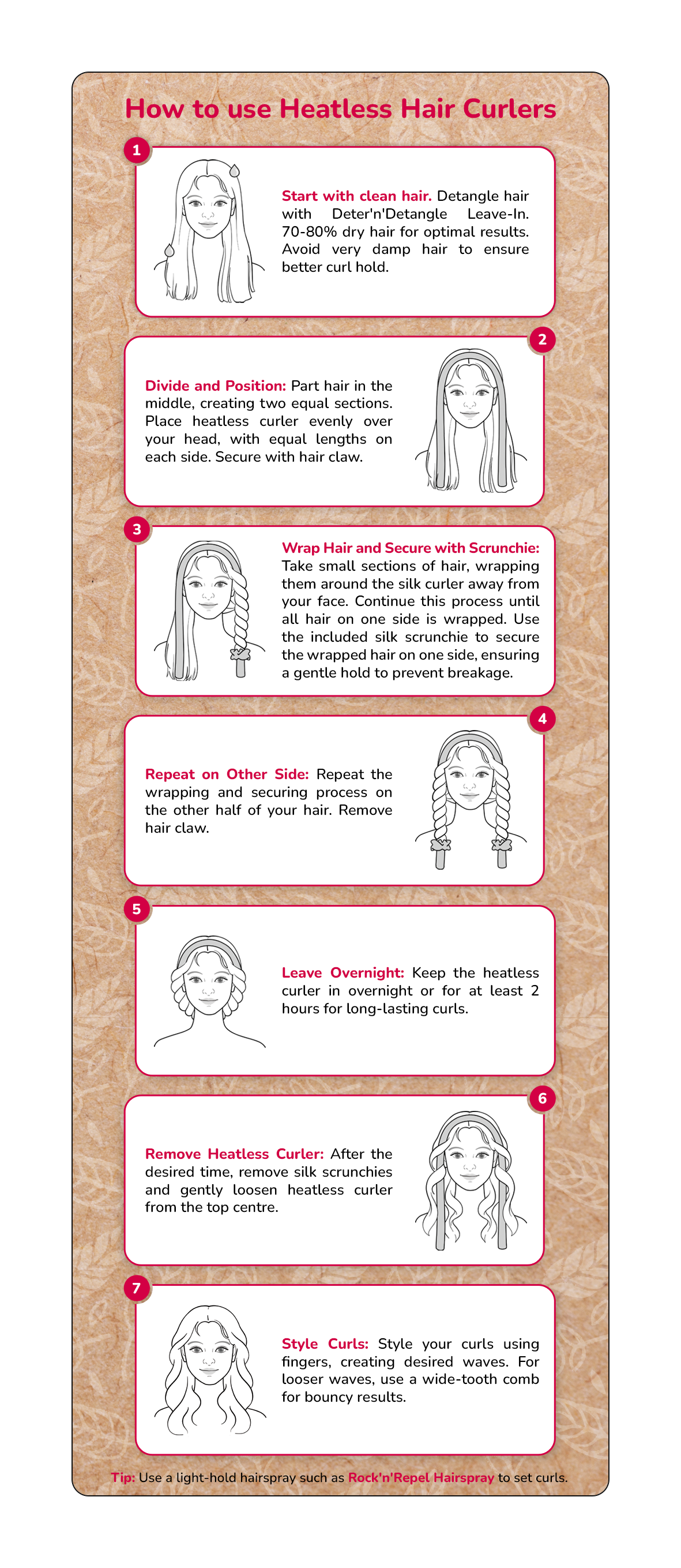Curl Power™ Kids Heatless Hair Curler Set